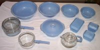 Bluebell Kitchenware and Pyrex Flameware