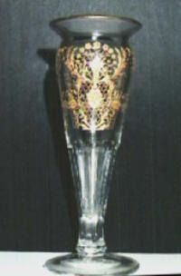 Unknown Etch on U.S. Glass Vase