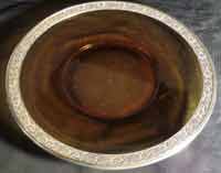 Unknown Plate with Silver Rim