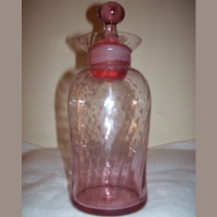 Unknown Apothecary Jar w/ Spiral Optic