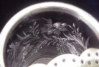 Pairpoint  Barrington Engraving on Ice Bucket
