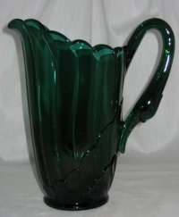 Imperial by Lenox #1503 Swan Handled Crystolite Pitcher