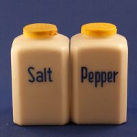Luce Blue Magic Salt & Pepper Shakers
