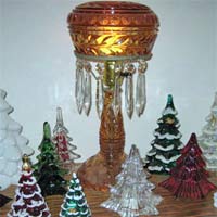Glass Christmas Tree Collection