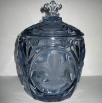 Inwald Fleur-de-Lis Covered Jar