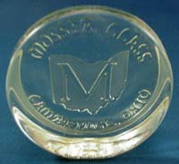 Mosser Glass Paperweight