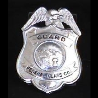 Federal Plant Security Guard's Badge