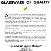 Hocking Catalog B Quality Statement