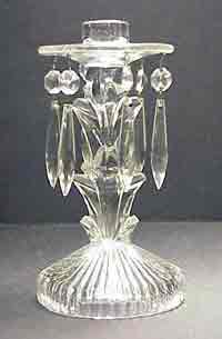 Unknown Candleholder with Lustres
