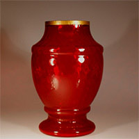 Unknown Massive Red Vase