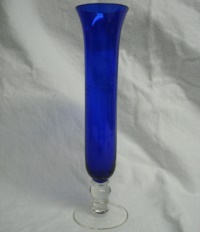 Unknown Blue Bud Vase