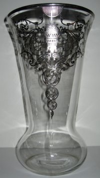 Unknown Vase With Silver Decoration