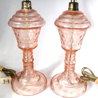 Unknown Georgian Lamps w/ Cutting