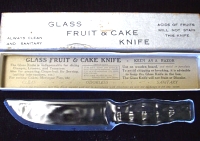 Unknown Glass Knife w/ Box