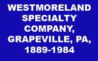 Westmoreland Glass Company History