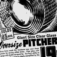 Federal Tilt Pitcher Advertisement