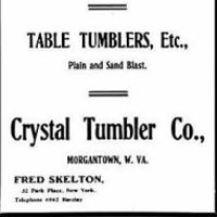Crystal Tumbler Co. Advertisement