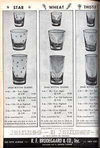 R. F. Brodegaard & Company Tumbler Ad