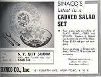 Sinaco Co., Inc. Carved Salad Set