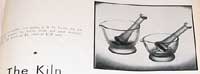 H. H. Turchin Glass Mortar & Pestle Ad