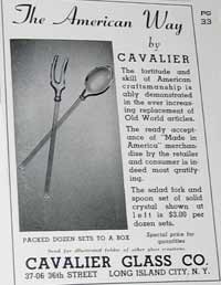 Cavalier Salad Fork and Spoon