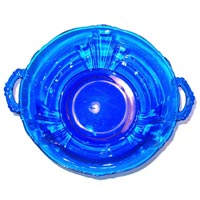 Unknown Handled Cobalt Bowl