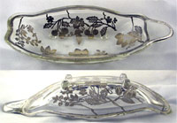 Unknown Dish with Silver Overlay