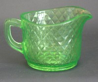 Unknown Quilted Diamond Creamer