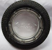 Unknown Tire Ashtray with Hood Logo