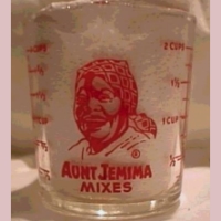 Hocking Fire-King Aunt Jemima  Measuring Cup