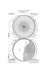 Heisey Lens Patent 1028721-2
