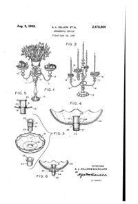 Heisey Epergne Patent 2478864-1
