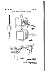 Heisey Goblet Patent 2553358-1