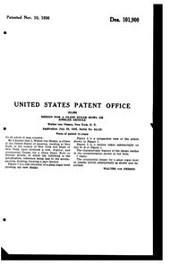 Heisey #1483 Stanhope Sugar Design Patent D101900-2