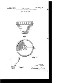 Heisey #1222 Liner Design Patent D104175-1