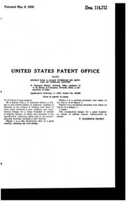 Heisey #1506 Whirlpool Tumbler Design Patent D114712-2