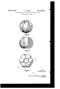 Heisey #1503¼ Crystolite Candlestick Design Patent D128373-1