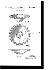 Heisey #1540 Lariat Bowl Design Patent D130368-1