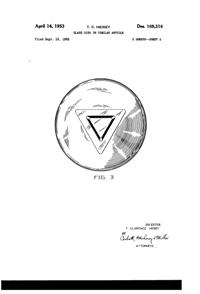 Heisey #1632 Lodestar & Satellite Bowl Design Patent D169314-2