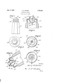 Reiner Products Shaker Top Patent 1742320-1
