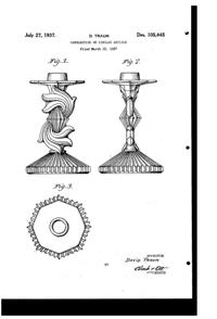 Dritz-Traum Candlestick Design Patent D105445-1