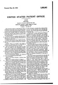 Overmyer Mail Box Patent 1959963-2