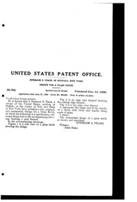 Buffalo Knife Design Patent D 56764-2