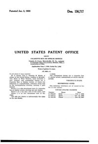 Imperial Cathay Cigarette Box Design Patent D156717-2