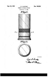 Imperial # 711 Big Shot Tumbler Design Patent D160259-1