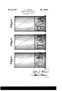 Imperial # 778 Wee Scottie Tumbler Design Patent D163427-1