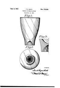 Imperial Tumbler Design Patent D170390-1