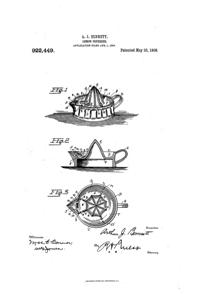 Cambridge #2674 Reamer Patent  922449-1