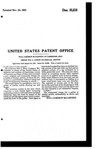 Cambridge #3011 Nude Goblet Design Patent D 85618-2
