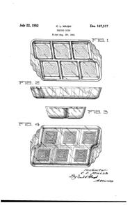 Indiana Little Crow Foods Beauty Bake Baking Dish Design Patent D167317-1